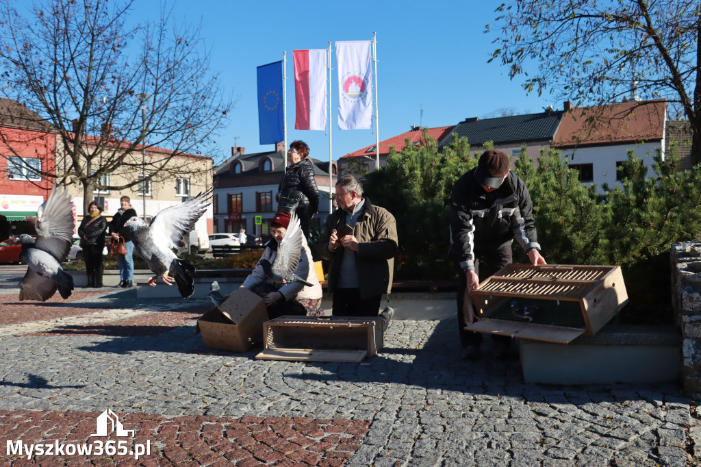 Fotorelacja I: Obchody 107. ROCZNICY ODZYSKANIA NIEPODLEGŁOŚCI na rynku w Koziegłowach