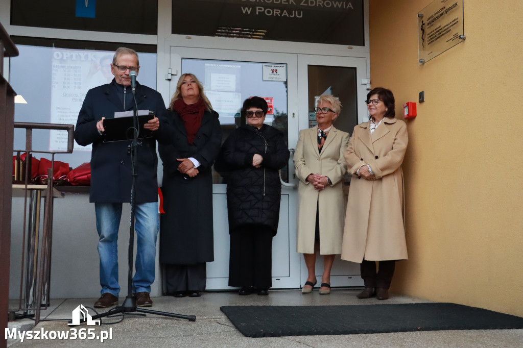 Fotorelacja: Odsłonięcie tablicy pamiątkowej oraz Biała Sobota w Poraju