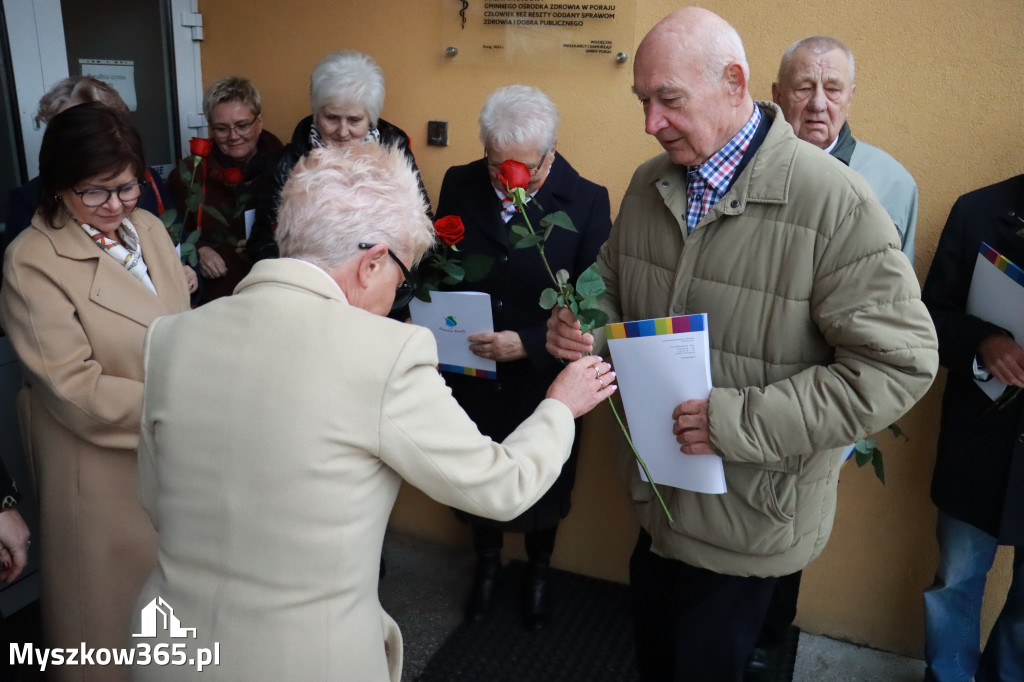 Fotorelacja: Odsłonięcie tablicy pamiątkowej oraz Biała Sobota w Poraju