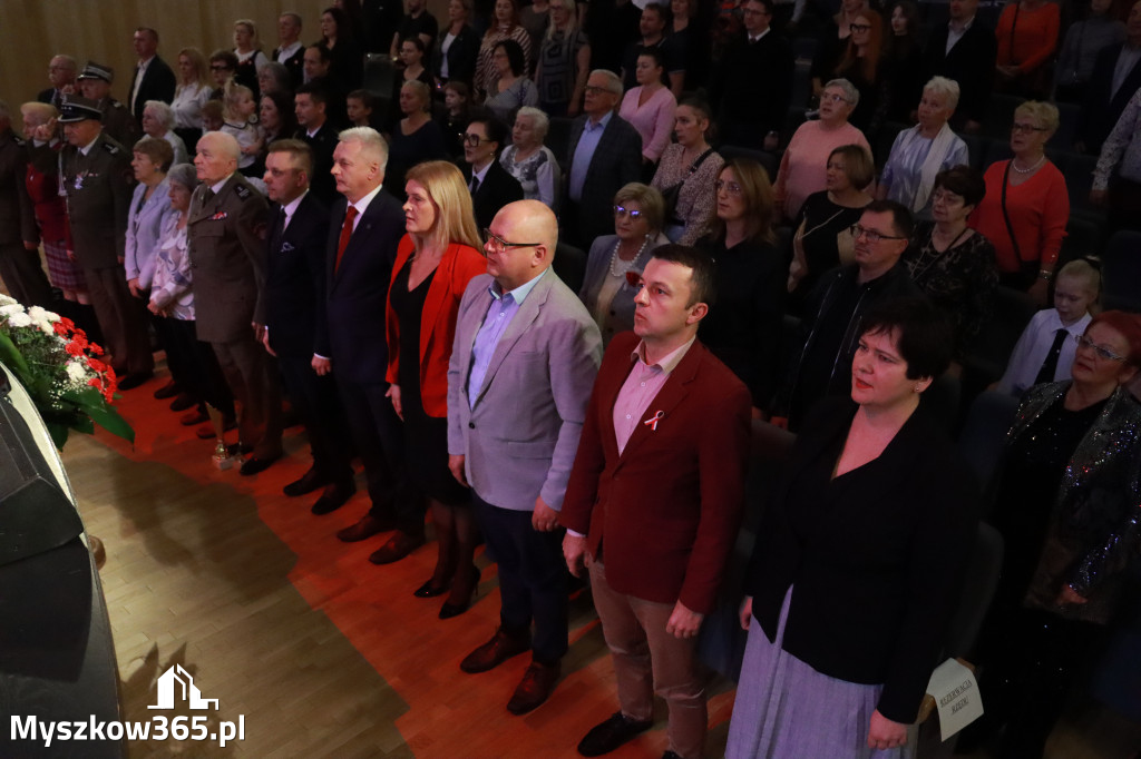 Fotorelacja I: XXVIII Wojewódzki Festiwal Pieśni Patriotycznej w Myszkowie