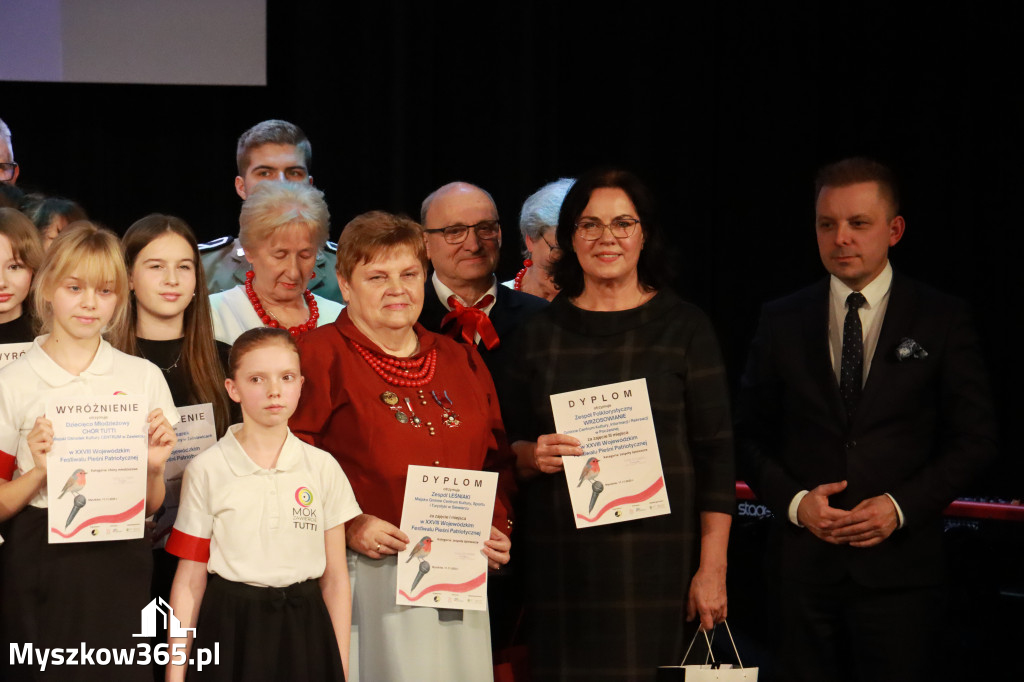 Fotorelacja II: XXVIII Wojewódzki Festiwal Pieśni Patriotycznej w Myszkowie