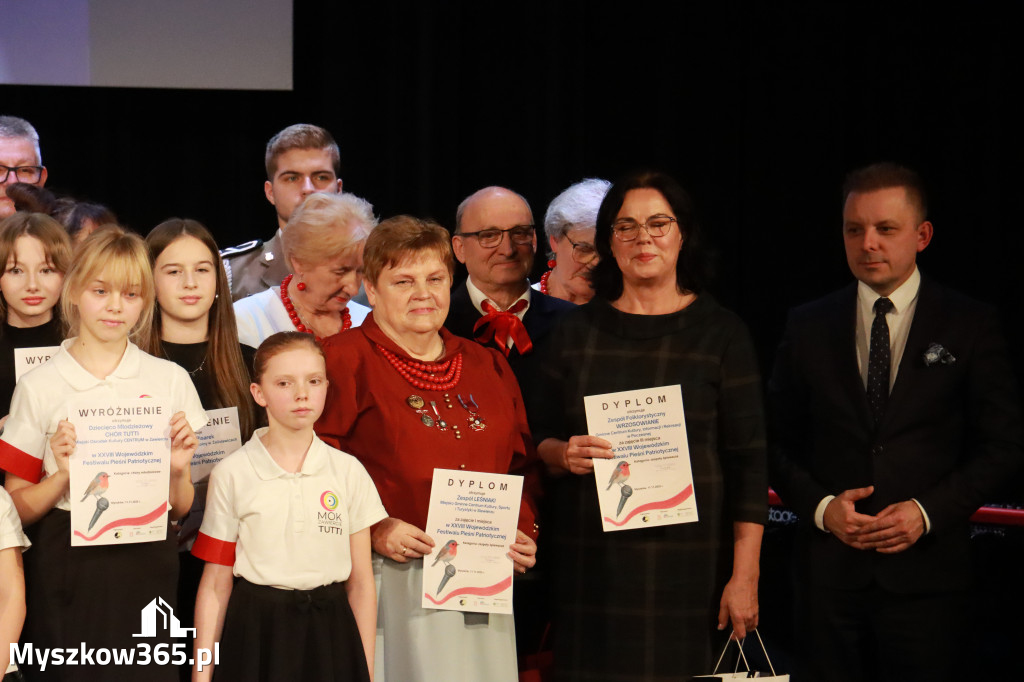 Fotorelacja II: XXVIII Wojewódzki Festiwal Pieśni Patriotycznej w Myszkowie