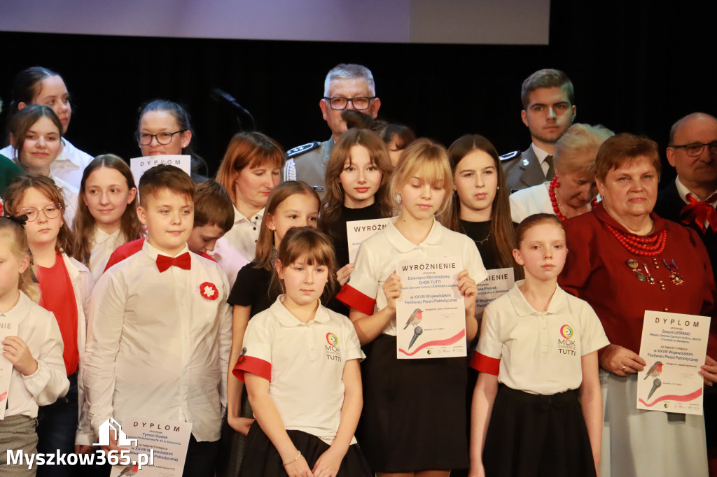 Fotorelacja II: XXVIII Wojewódzki Festiwal Pieśni Patriotycznej w Myszkowie
