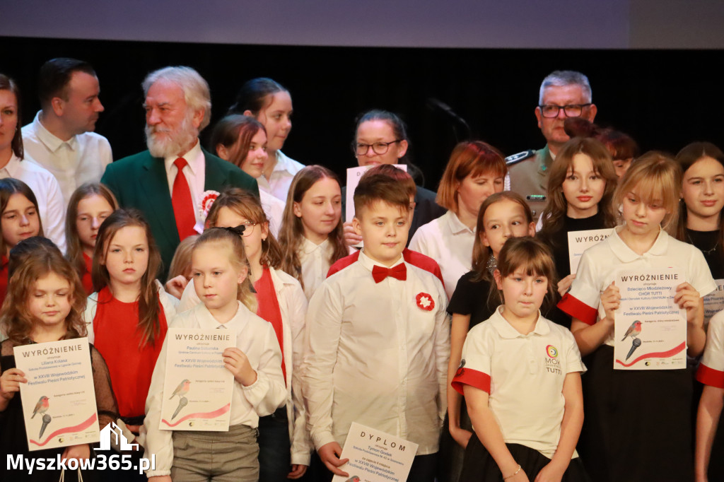 Fotorelacja II: XXVIII Wojewódzki Festiwal Pieśni Patriotycznej w Myszkowie