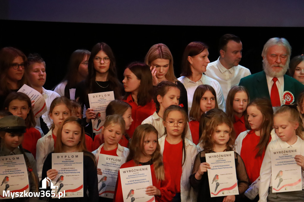 Fotorelacja II: XXVIII Wojewódzki Festiwal Pieśni Patriotycznej w Myszkowie