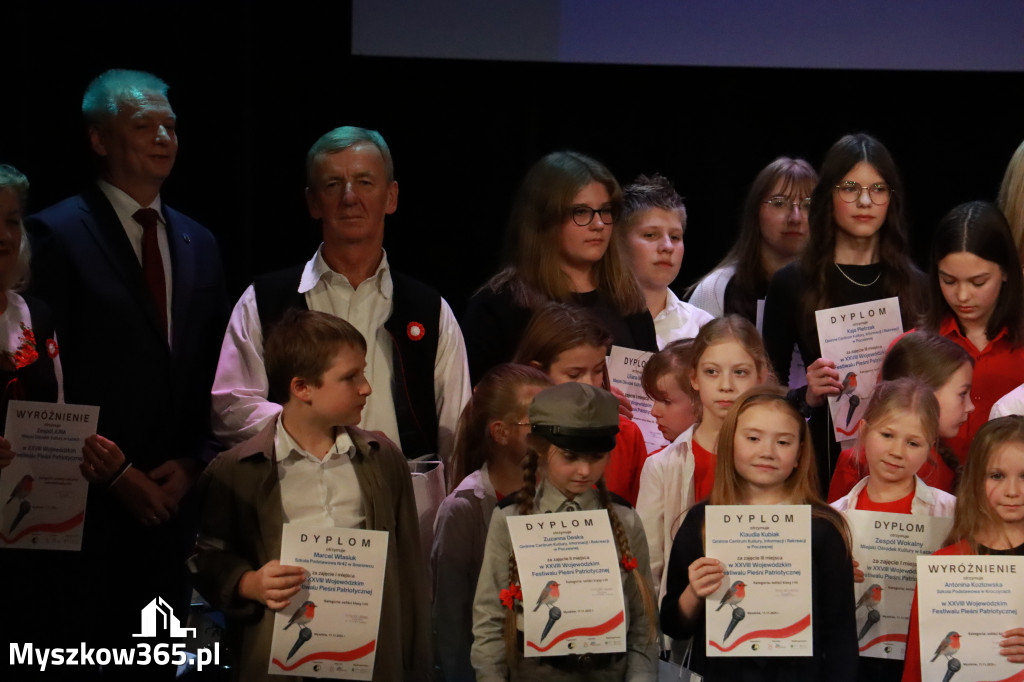 Fotorelacja II: XXVIII Wojewódzki Festiwal Pieśni Patriotycznej w Myszkowie