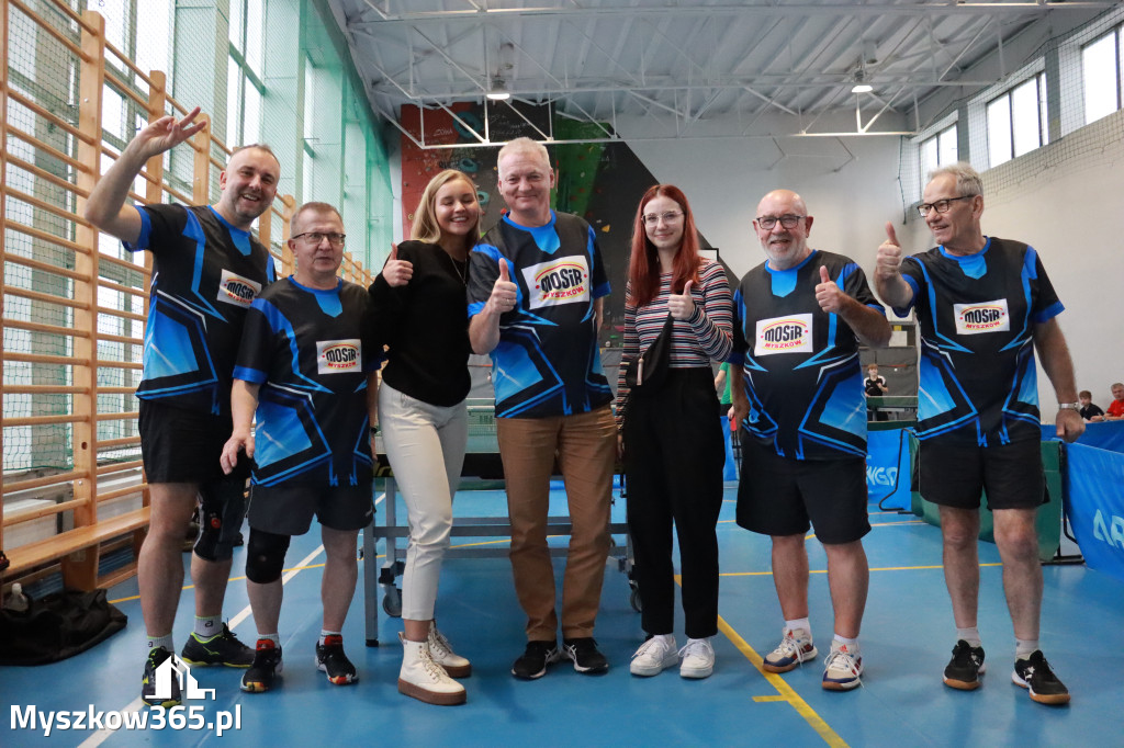 Fotorelacja: 3. runda Grand Prix w tenisie stołowym w MOSiR Myszków