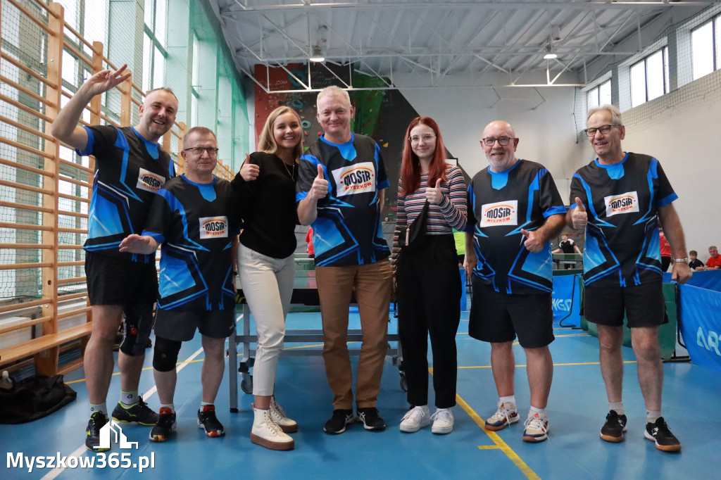 Fotorelacja: 3. runda Grand Prix w tenisie stołowym w MOSiR Myszków