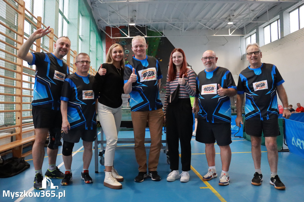 Fotorelacja: 3. runda Grand Prix w tenisie stołowym w MOSiR Myszków