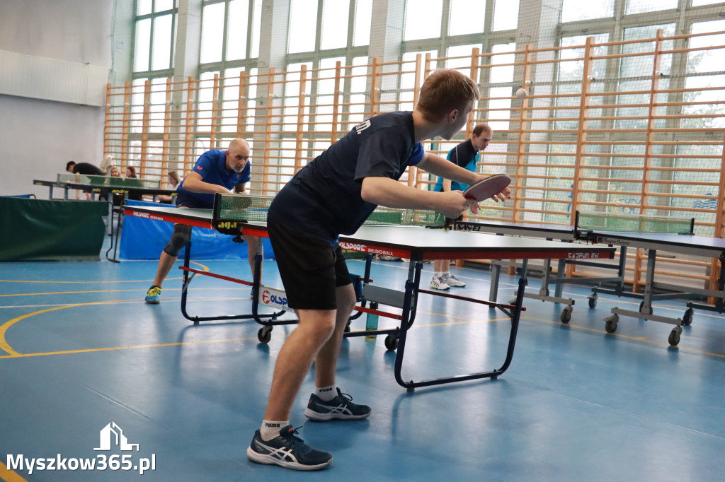 Fotorelacja: 3. runda Grand Prix w tenisie stołowym w MOSiR Myszków