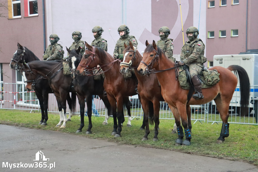 Fotorelacja: Uroczysta przysięga wojskowa 13. Śląskiej Brygady Obrony Terytorialnej w Myszkowie