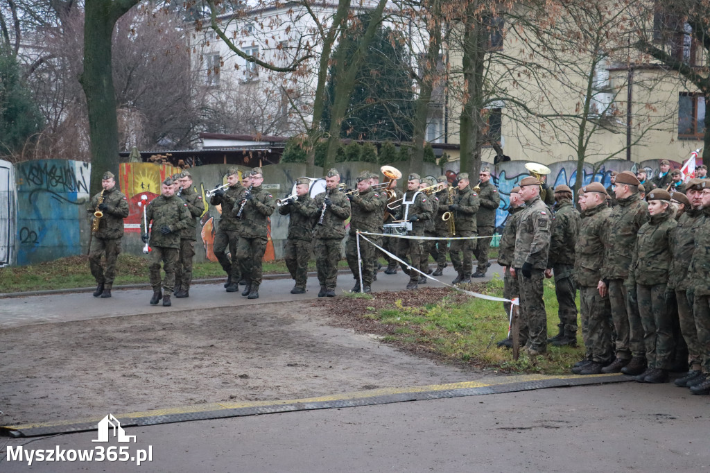 Fotorelacja: Uroczysta przysięga wojskowa 13. Śląskiej Brygady Obrony Terytorialnej w Myszkowie
