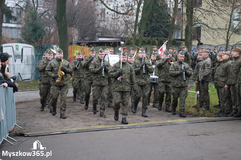 Fotorelacja: Uroczysta przysięga wojskowa 13. Śląskiej Brygady Obrony Terytorialnej w Myszkowie