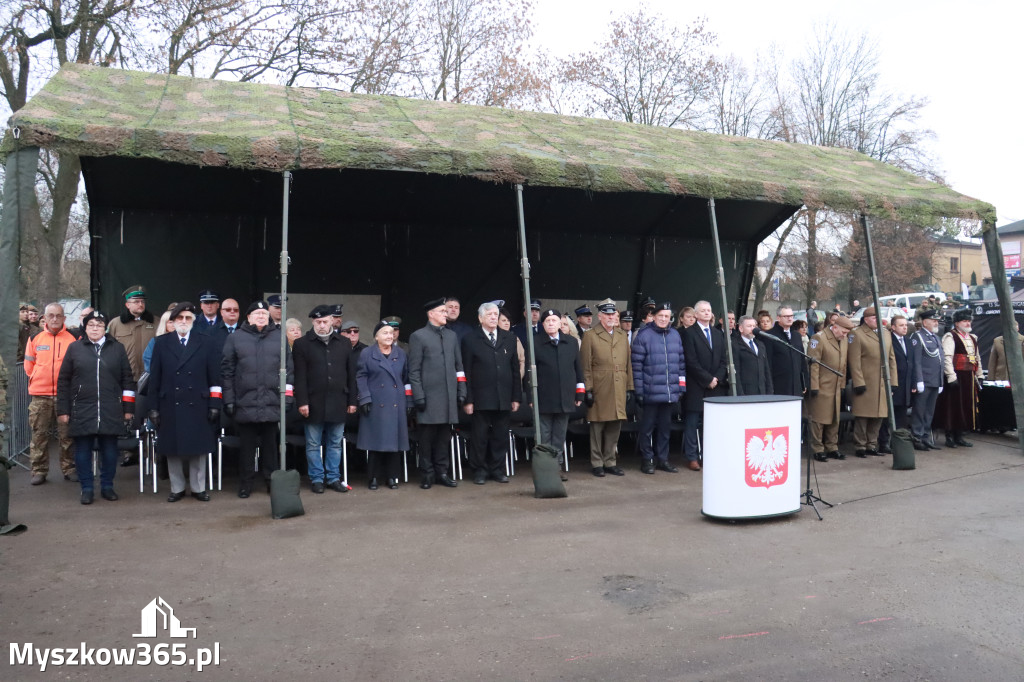 Fotorelacja: Uroczysta przysięga wojskowa 13. Śląskiej Brygady Obrony Terytorialnej w Myszkowie