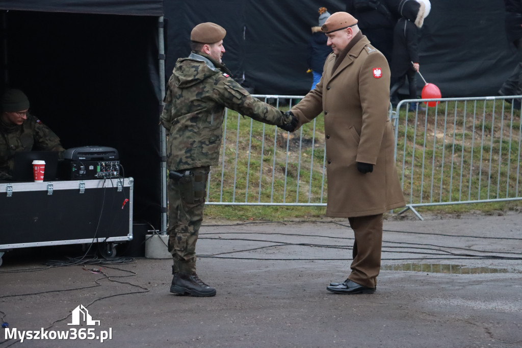 Fotorelacja: Uroczysta przysięga wojskowa 13. Śląskiej Brygady Obrony Terytorialnej w Myszkowie