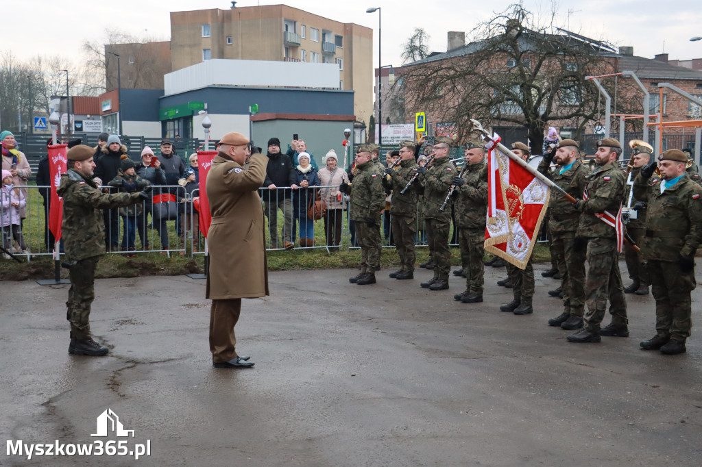 Fotorelacja: Uroczysta przysięga wojskowa 13. Śląskiej Brygady Obrony Terytorialnej w Myszkowie