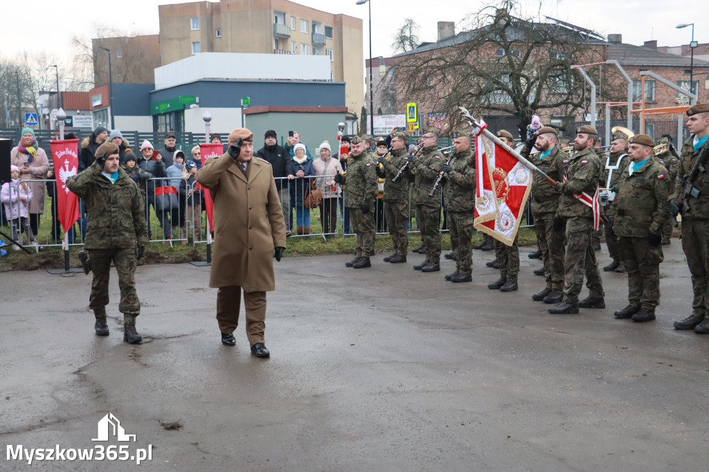 Fotorelacja: Uroczysta przysięga wojskowa 13. Śląskiej Brygady Obrony Terytorialnej w Myszkowie
