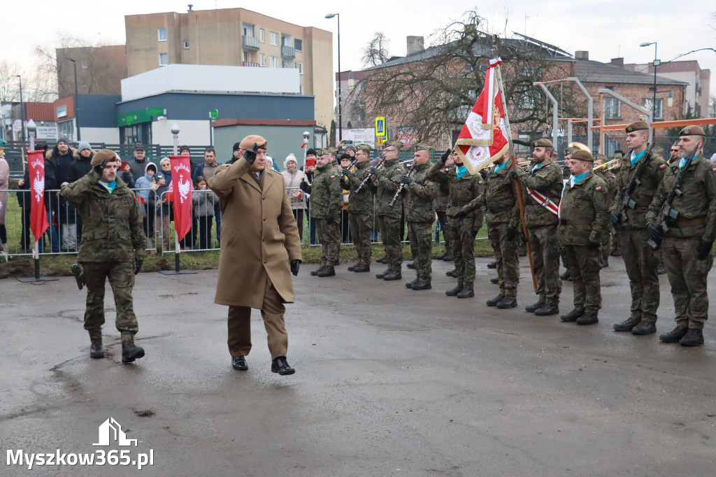 Fotorelacja: Uroczysta przysięga wojskowa 13. Śląskiej Brygady Obrony Terytorialnej w Myszkowie