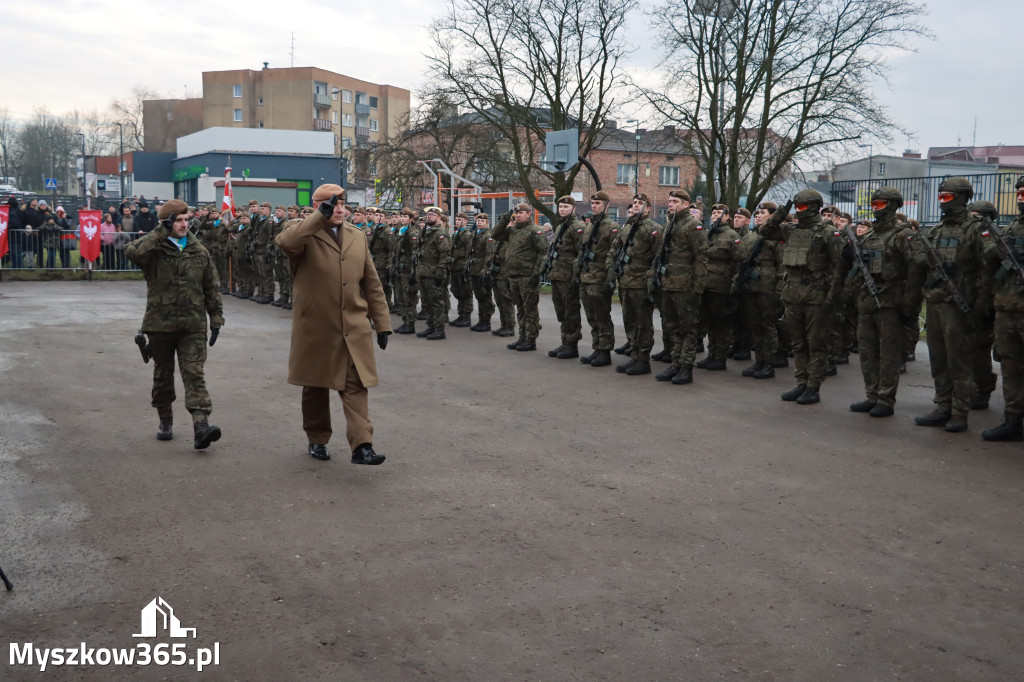 Fotorelacja: Uroczysta przysięga wojskowa 13. Śląskiej Brygady Obrony Terytorialnej w Myszkowie
