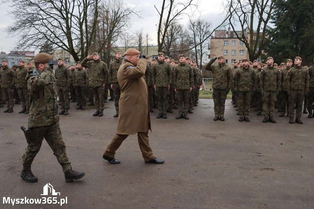 Fotorelacja: Uroczysta przysięga wojskowa 13. Śląskiej Brygady Obrony Terytorialnej w Myszkowie