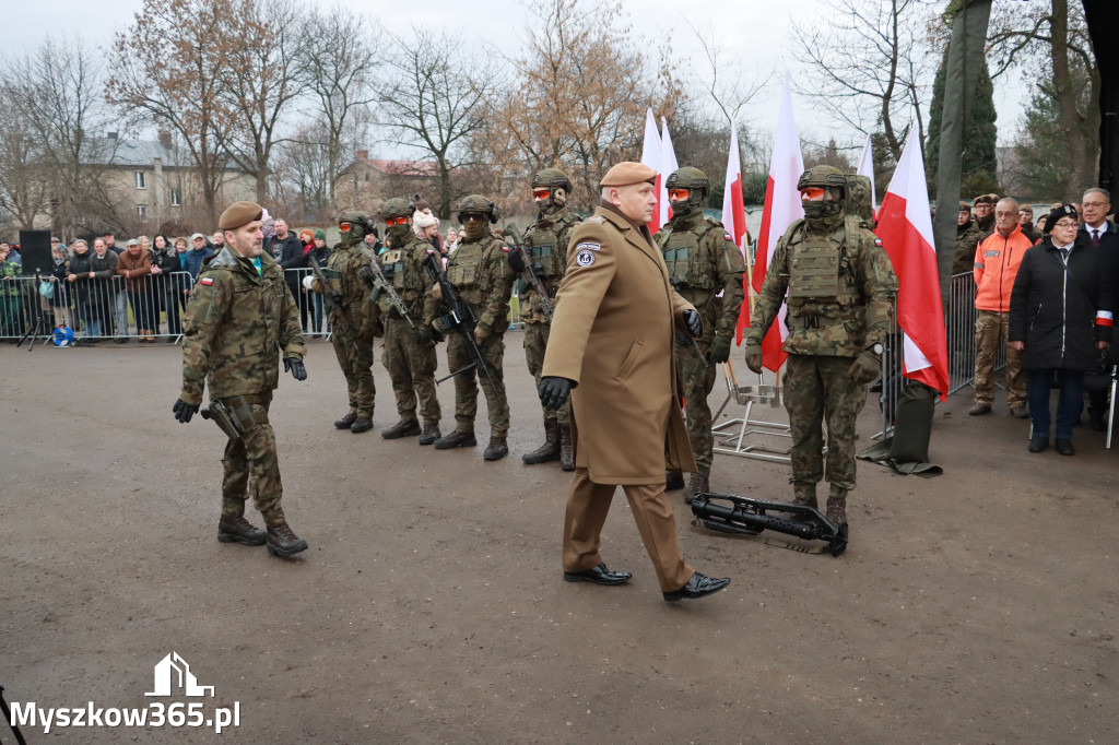 Fotorelacja: Uroczysta przysięga wojskowa 13. Śląskiej Brygady Obrony Terytorialnej w Myszkowie