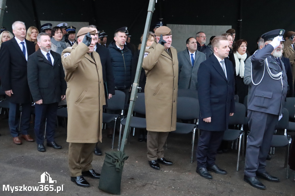 Fotorelacja: Uroczysta przysięga wojskowa 13. Śląskiej Brygady Obrony Terytorialnej w Myszkowie