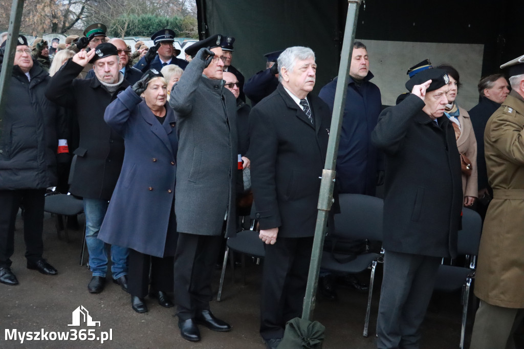 Fotorelacja: Uroczysta przysięga wojskowa 13. Śląskiej Brygady Obrony Terytorialnej w Myszkowie