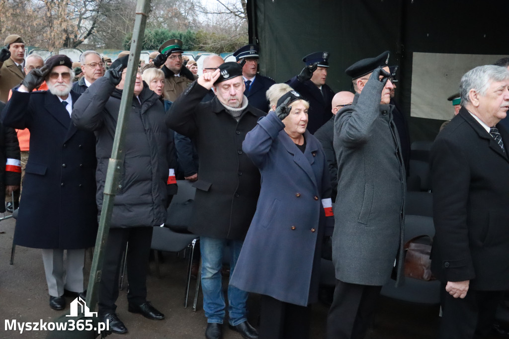 Fotorelacja: Uroczysta przysięga wojskowa 13. Śląskiej Brygady Obrony Terytorialnej w Myszkowie