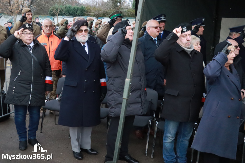 Fotorelacja: Uroczysta przysięga wojskowa 13. Śląskiej Brygady Obrony Terytorialnej w Myszkowie