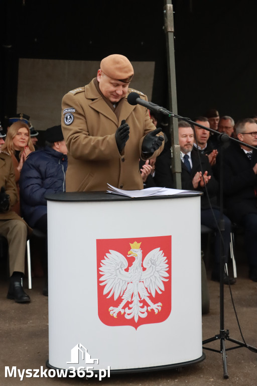 Fotorelacja: Uroczysta przysięga wojskowa 13. Śląskiej Brygady Obrony Terytorialnej w Myszkowie