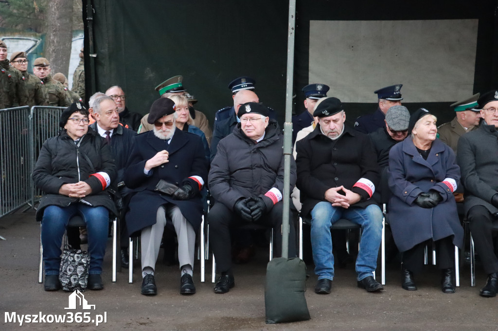 Fotorelacja: Uroczysta przysięga wojskowa 13. Śląskiej Brygady Obrony Terytorialnej w Myszkowie