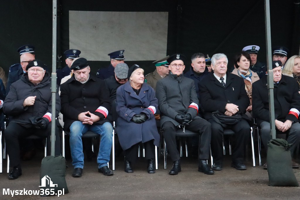 Fotorelacja: Uroczysta przysięga wojskowa 13. Śląskiej Brygady Obrony Terytorialnej w Myszkowie