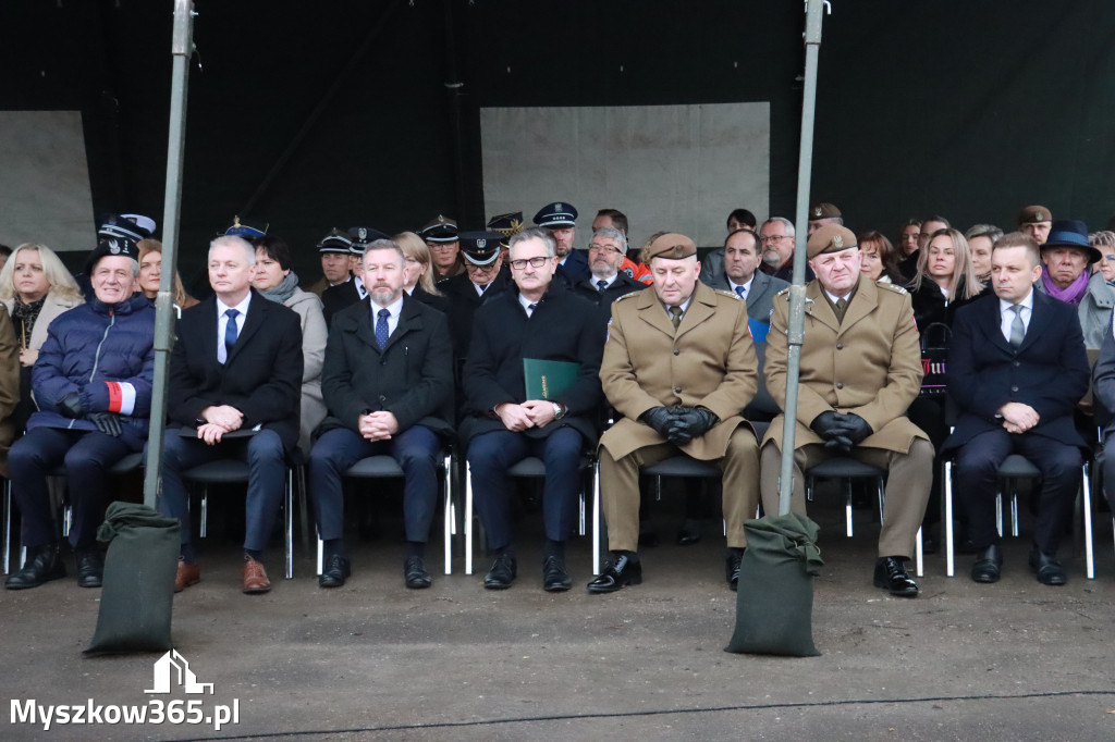Fotorelacja: Uroczysta przysięga wojskowa 13. Śląskiej Brygady Obrony Terytorialnej w Myszkowie