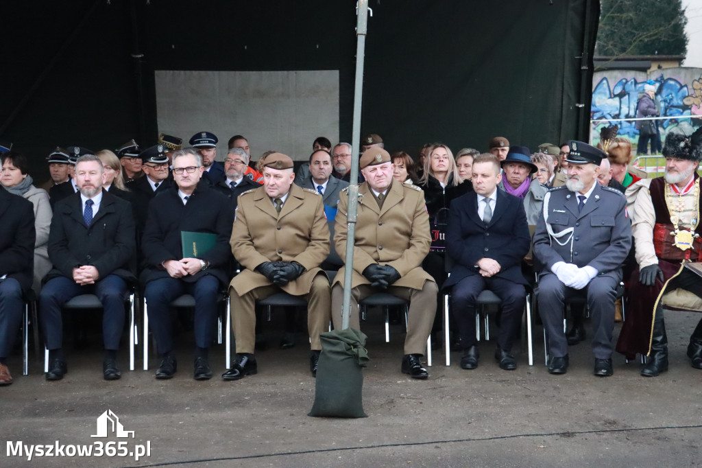 Fotorelacja: Uroczysta przysięga wojskowa 13. Śląskiej Brygady Obrony Terytorialnej w Myszkowie