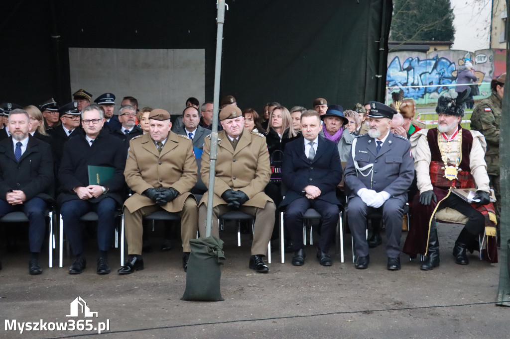 Fotorelacja: Uroczysta przysięga wojskowa 13. Śląskiej Brygady Obrony Terytorialnej w Myszkowie
