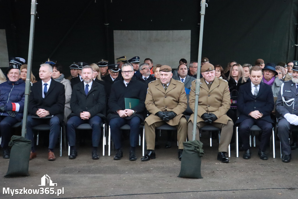 Fotorelacja: Uroczysta przysięga wojskowa 13. Śląskiej Brygady Obrony Terytorialnej w Myszkowie