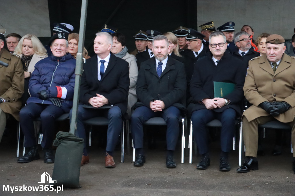 Fotorelacja: Uroczysta przysięga wojskowa 13. Śląskiej Brygady Obrony Terytorialnej w Myszkowie