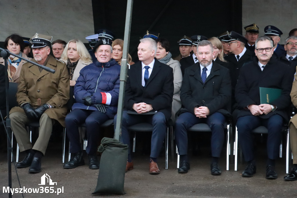 Fotorelacja: Uroczysta przysięga wojskowa 13. Śląskiej Brygady Obrony Terytorialnej w Myszkowie