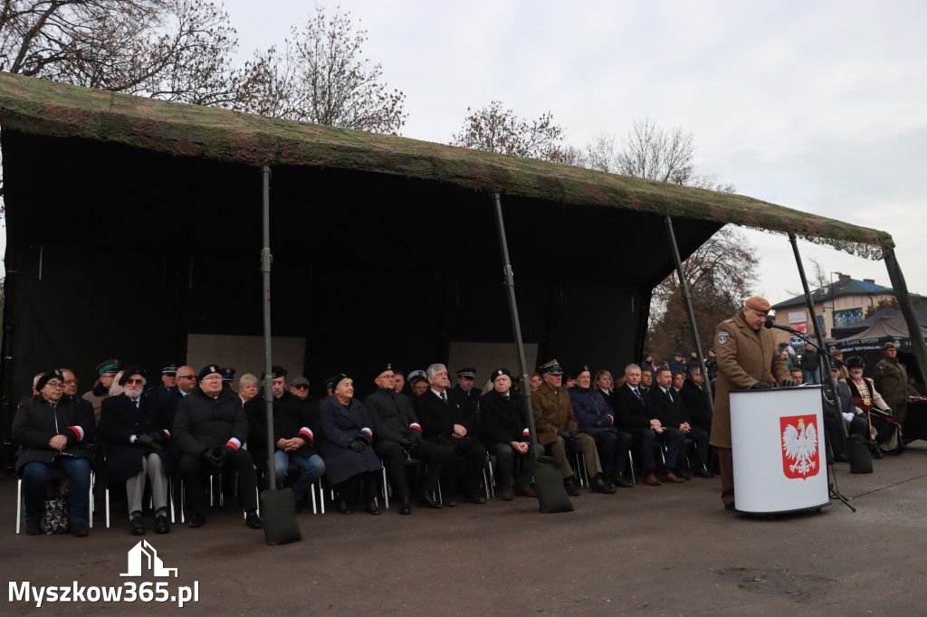 Fotorelacja: Uroczysta przysięga wojskowa 13. Śląskiej Brygady Obrony Terytorialnej w Myszkowie