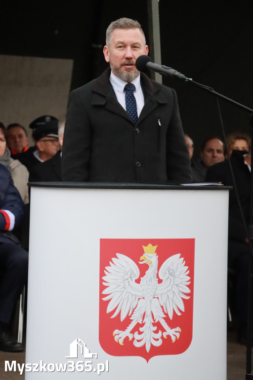 Fotorelacja: Uroczysta przysięga wojskowa 13. Śląskiej Brygady Obrony Terytorialnej w Myszkowie