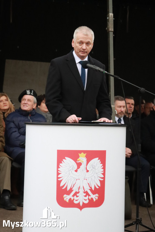 Fotorelacja: Uroczysta przysięga wojskowa 13. Śląskiej Brygady Obrony Terytorialnej w Myszkowie
