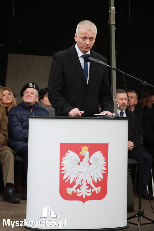Fotorelacja: Uroczysta przysięga wojskowa 13. Śląskiej Brygady Obrony Terytorialnej w Myszkowie