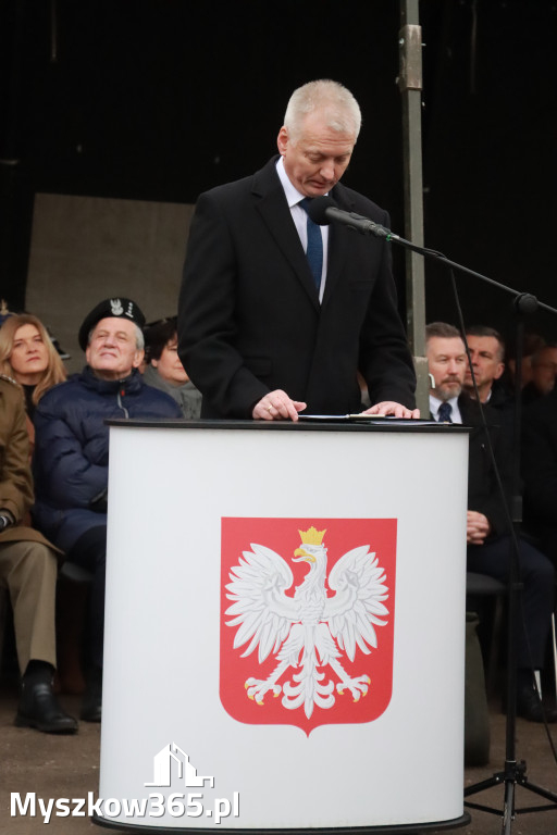 Fotorelacja: Uroczysta przysięga wojskowa 13. Śląskiej Brygady Obrony Terytorialnej w Myszkowie