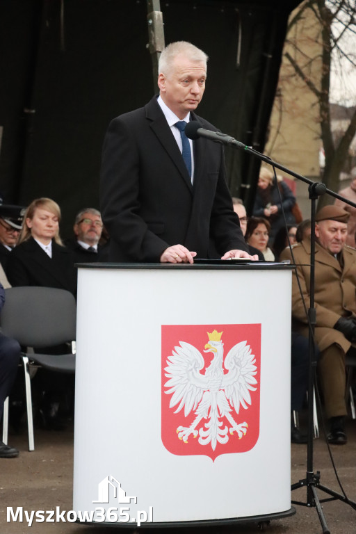 Fotorelacja: Uroczysta przysięga wojskowa 13. Śląskiej Brygady Obrony Terytorialnej w Myszkowie