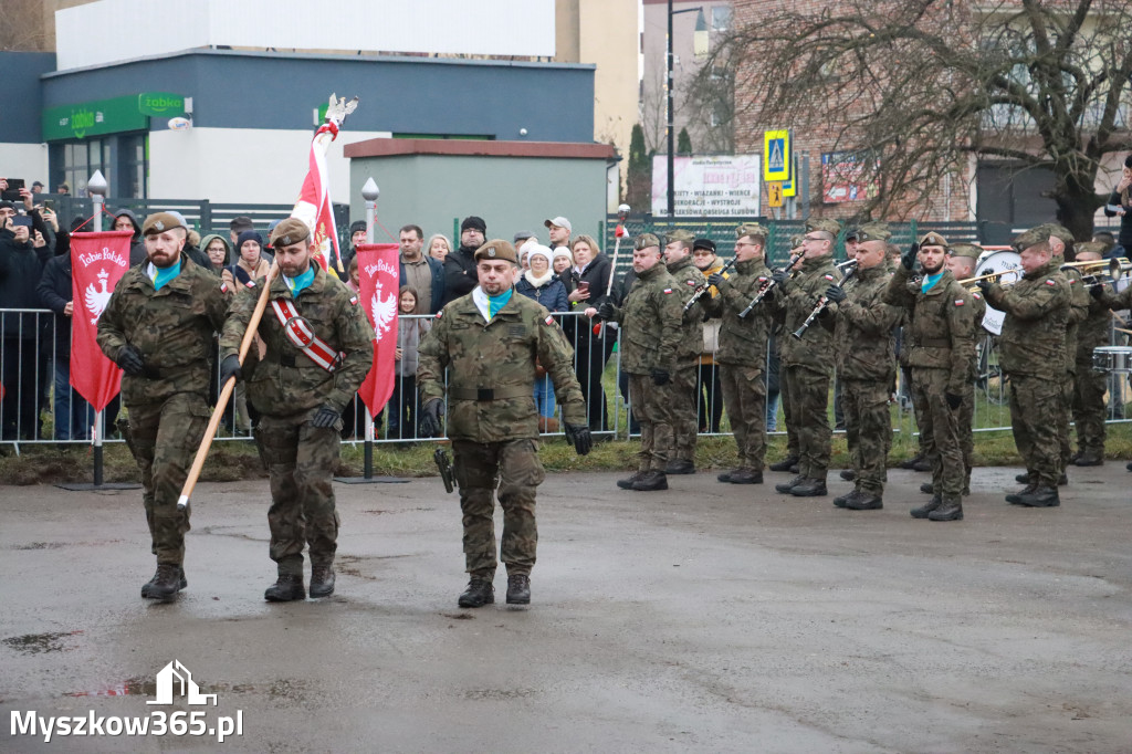 Fotorelacja: Uroczysta przysięga wojskowa 13. Śląskiej Brygady Obrony Terytorialnej w Myszkowie