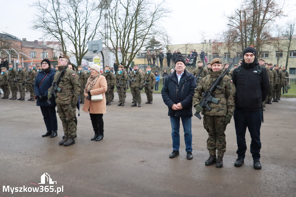 Fotorelacja: Uroczysta przysięga wojskowa 13. Śląskiej Brygady Obrony Terytorialnej w Myszkowie