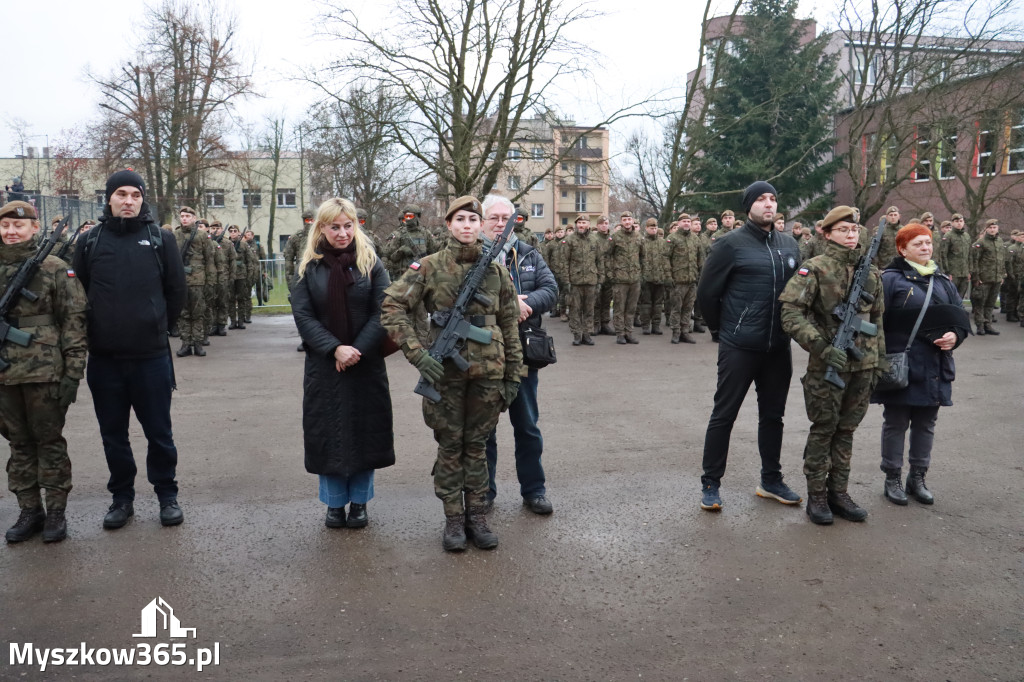 Fotorelacja: Uroczysta przysięga wojskowa 13. Śląskiej Brygady Obrony Terytorialnej w Myszkowie