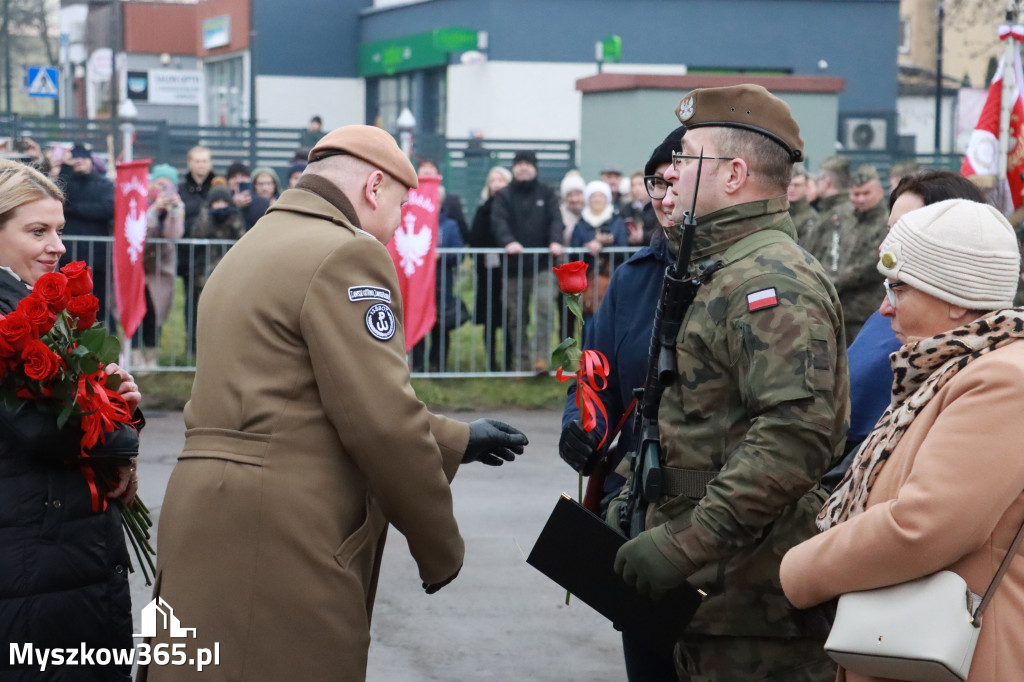 Fotorelacja: Uroczysta przysięga wojskowa 13. Śląskiej Brygady Obrony Terytorialnej w Myszkowie