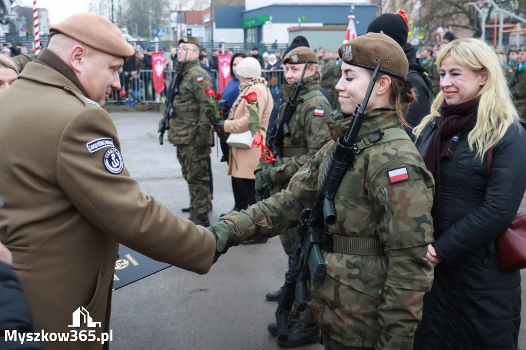 Fotorelacja: Uroczysta przysięga wojskowa 13. Śląskiej Brygady Obrony Terytorialnej w Myszkowie
