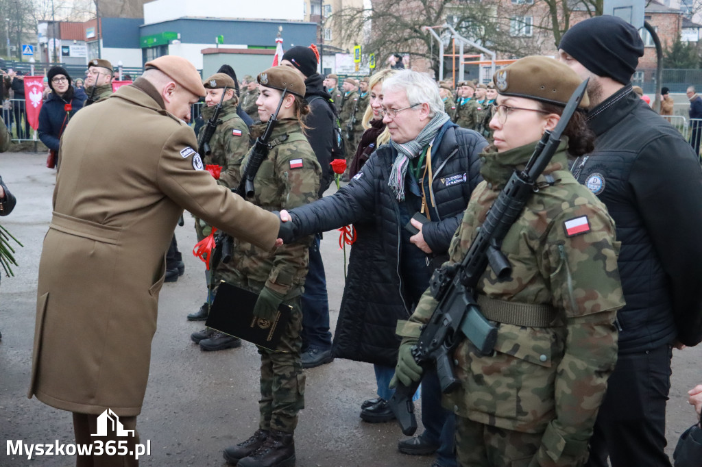 Fotorelacja: Uroczysta przysięga wojskowa 13. Śląskiej Brygady Obrony Terytorialnej w Myszkowie